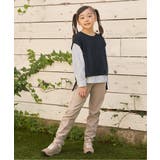 【親子コーデ】ニットベストブラウスセット（120~160cm） | ikka  | 詳細画像8 