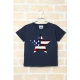 ブルー | 【キッズ】Lee スパンコールstar国旗Tシャツ（110~140cm） | ikka 