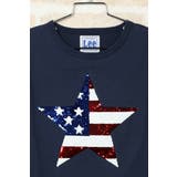 【キッズ】Lee スパンコールstar国旗Tシャツ（110~140cm） | ikka  | 詳細画像5 