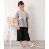 【親子コーデ】カットミラノベストレイヤードプルオーバー（120~150cm） | ikka  | 詳細画像7 