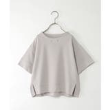 【親子コーデ】鹿の子ワイドネックプルオーバー（120~160cm） | ikka  | 詳細画像9 