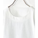 【親子コーデ】ストライプ切り替えTシャツ（120~160cm） | ikka  | 詳細画像14 