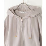 【親子コーデ】コットンUSA鹿の子ジップパーカー（120~160cm） | ikka  | 詳細画像6 