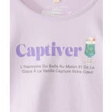 【親子コーデ】ボリュームパフ袖プリントT（120~160cm） | ikka  | 詳細画像6 