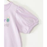 【親子コーデ】ボリュームパフ袖プリントT（120~160cm） | ikka  | 詳細画像3 