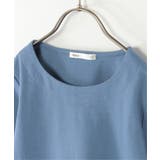 【親子コーデ】袖リボンストライプ切り替えTシャツ（120~160cm） | ikka  | 詳細画像5 