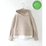 ベージュ | GOKU楽ダンボールレイヤーパーカー | ikka 