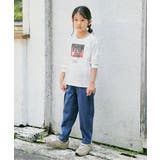 【親子コーデ】フォトプリントロングTシャツ（120~160cm） | ikka  | 詳細画像4 