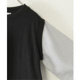 【親子コーデ】ケーブル柄レイヤードプルオーバー（120~160cm） | ikka  | 詳細画像9 