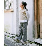 【親子コーデ】ケーブル柄レイヤードプルオーバー（120~160cm） | ikka  | 詳細画像5 