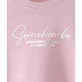 【親子コーデ】裏毛ロゴフォトプルオーバー（120~160cm） | ikka  | 詳細画像10 