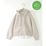 ベージュ | GOKU楽ダンボールジップパーカー | ikka