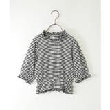 ブラウスライクチェック7分袖プルオーバー（120~160cm） | ikka  | 詳細画像8 