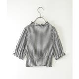 ブラウスライクチェック7分袖プルオーバー（120~160cm） | ikka  | 詳細画像9 