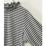 ブラウスライクチェック7分袖プルオーバー（120~160cm） | ikka  | 詳細画像10 