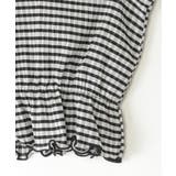 ブラウスライクチェック7分袖プルオーバー（120~160cm） | ikka  | 詳細画像12 