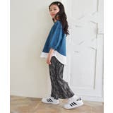 【親子コーデ】梨地裾レイヤー5分袖プルオーバー（120~160cm） | ikka  | 詳細画像6 