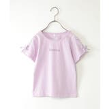 袖ギンガムレースアップTシャツ(120~160cm) | ikka | 詳細画像7