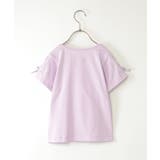 袖ギンガムレースアップTシャツ(120~160cm) | ikka | 詳細画像8