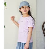 袖ギンガムレースアップTシャツ(120~160cm) | ikka | 詳細画像3