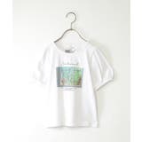 【親子おそろい】ボリュームパフ袖プリントTシャツ(120~160cm) | ikka | 詳細画像7