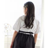 【親子おそろい】ボリュームパフ袖プリントTシャツ(120~160cm) | ikka | 詳細画像3