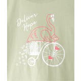 ボリュームパフ袖グラフィックTシャツ（120~160cm） | ikka  | 詳細画像9 