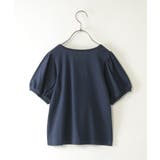 ボリュームパフ袖グラフィックTシャツ（120~160cm） | ikka  | 詳細画像2 