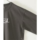 【親子コーデ】フォトロゴプリント7分袖Tシャツ（120~160cm） | ikka  | 詳細画像12 