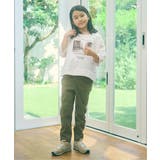【親子コーデ】フォトロゴプリント7分袖Tシャツ（120~160cm） | ikka  | 詳細画像3 