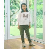 【親子コーデ】フォトロゴプリント7分袖Tシャツ（120~160cm） | ikka  | 詳細画像7 