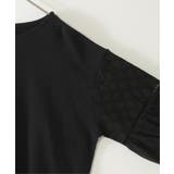 【親子コーデ】7分袖キカレース切り替えTシャツ（120~160cm） | ikka  | 詳細画像14 
