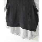 【親子コーデ】ケーブル柄レイヤードプルオーバー（120~160cm） | ikka  | 詳細画像23 