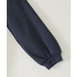 【親子コーデ】裾シフォン箔ロゴプルオーバー（120~160cm） | ikka  | 詳細画像15 