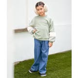 袖ファー刺繍ラインストーンプルオーバー（120~160cm） | ikka  | 詳細画像6 