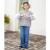 袖ファー刺繍ラインストーンプルオーバー（120~160cm） | ikka  | 詳細画像16 