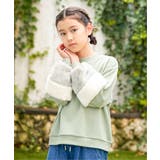 袖ファー刺繍ラインストーンプルオーバー（120~160cm） | ikka  | 詳細画像2 