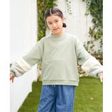 袖ファー刺繍ラインストーンプルオーバー（120~160cm） | ikka  | 詳細画像4 