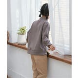 フェイクスエードサイドジップ使いプルオーバー（120~160cm） | ikka  | 詳細画像8 