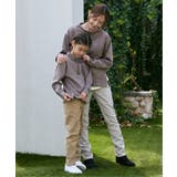 フェイクスエードサイドジップ使いプルオーバー（120~160cm） | ikka  | 詳細画像11 