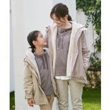 フェイクスエードサイドジップ使いプルオーバー（120~160cm） | ikka  | 詳細画像14 