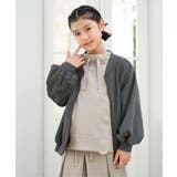 GOKU楽鹿の子ダンボールサイドジッププルオーバー | ikka  | 詳細画像7 