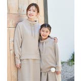 GOKU楽鹿の子ダンボールサイドジッププルオーバー | ikka  | 詳細画像15 