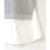 フクレジャカード襟フリルシャツレイヤープルオーバー（120~160cm） | ikka  | 詳細画像5 