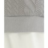 フクレジャカード襟フリルシャツレイヤープルオーバー（120~160cm） | ikka  | 詳細画像7 