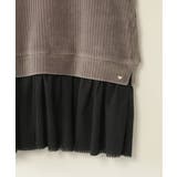 カットコール裾チュールプルオーバー | ikka  | 詳細画像5 