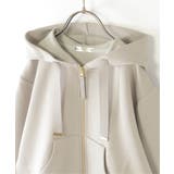 ダンボール裾レイヤージップパーカー（120~160cm） | ikka  | 詳細画像6 