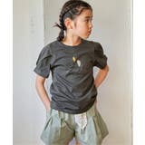 【親子コーデ】袖タック冷感プリントTシャツ（120~160cm） | ikka  | 詳細画像11 