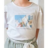 【親子コーデ】袖タック冷感プリントTシャツ（120~160cm） | ikka  | 詳細画像4 