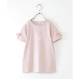 冷感肩ギンガム切り替えロゴT（120~160cm） | ikka  | 詳細画像21 